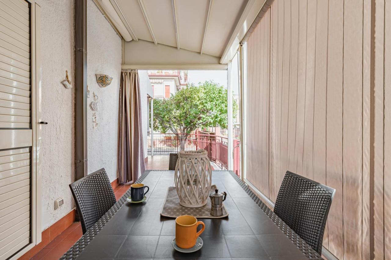 Naxos Bay Flat With Terrace 50 Meters From The Sea Apartment Giardini Naxos Exterior photo